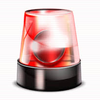red lamp
